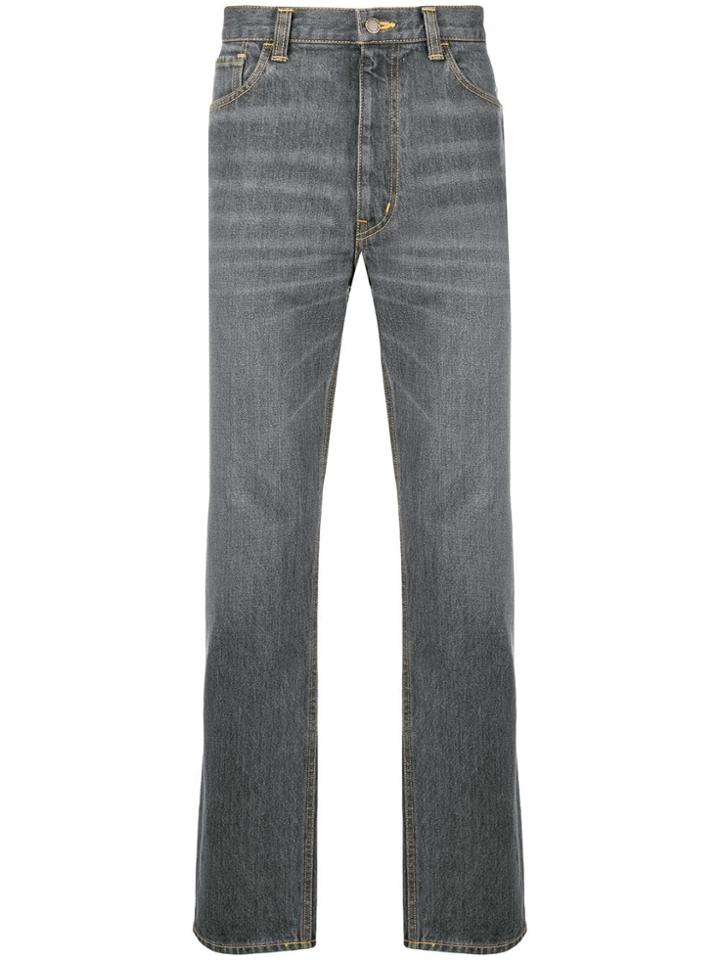 Facetasm Straight Leg Jeans - Black