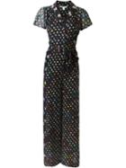 Diane Von Furstenberg Wide-leg Caterina Jumpsuit, Women's, Size: 4, Black, Silk