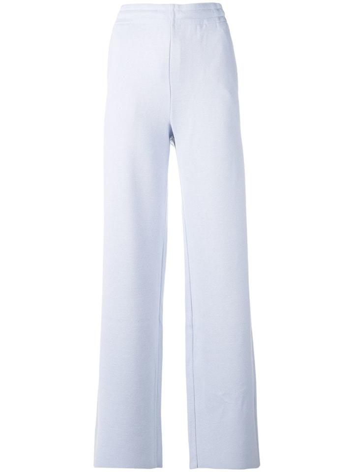 Moncler Grenoble Wide-leg Track Pans - Grey