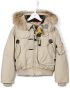 Parajumpers Kids 'gobi' Bomber Jacket, Boy's, Size: 12 Yrs, Nude/neutrals