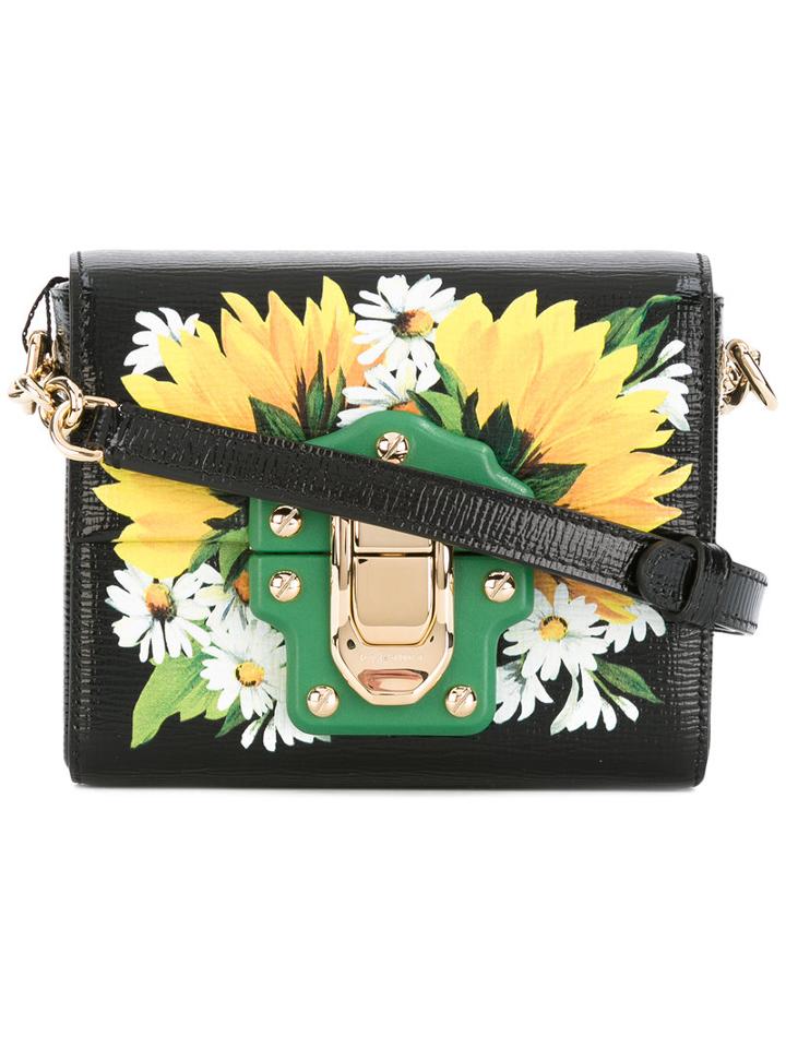 Dolce & Gabbana - Mini Lucia Shoulder Bag - Women - Leather - One Size, Women's, Black, Leather
