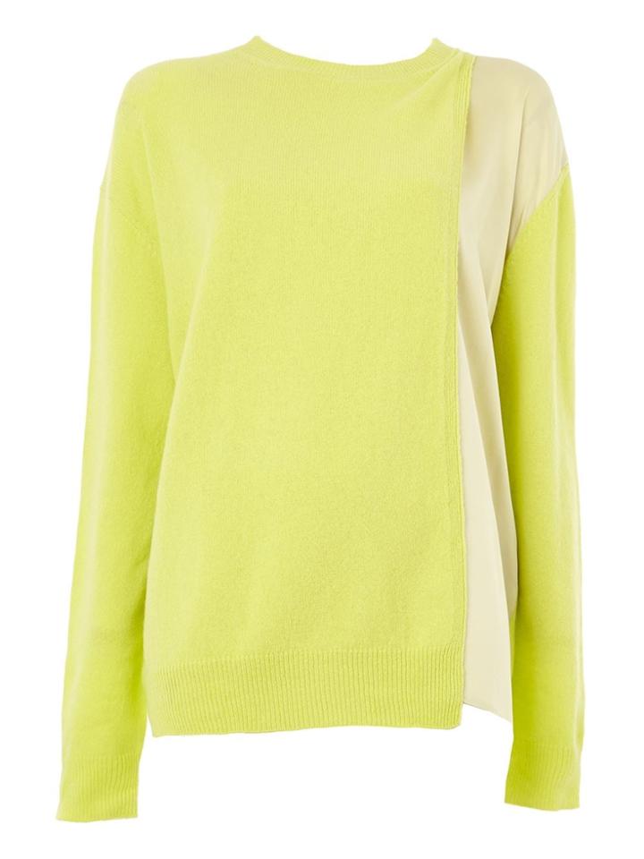 Haider Ackermann Layered Knitted Top - Green