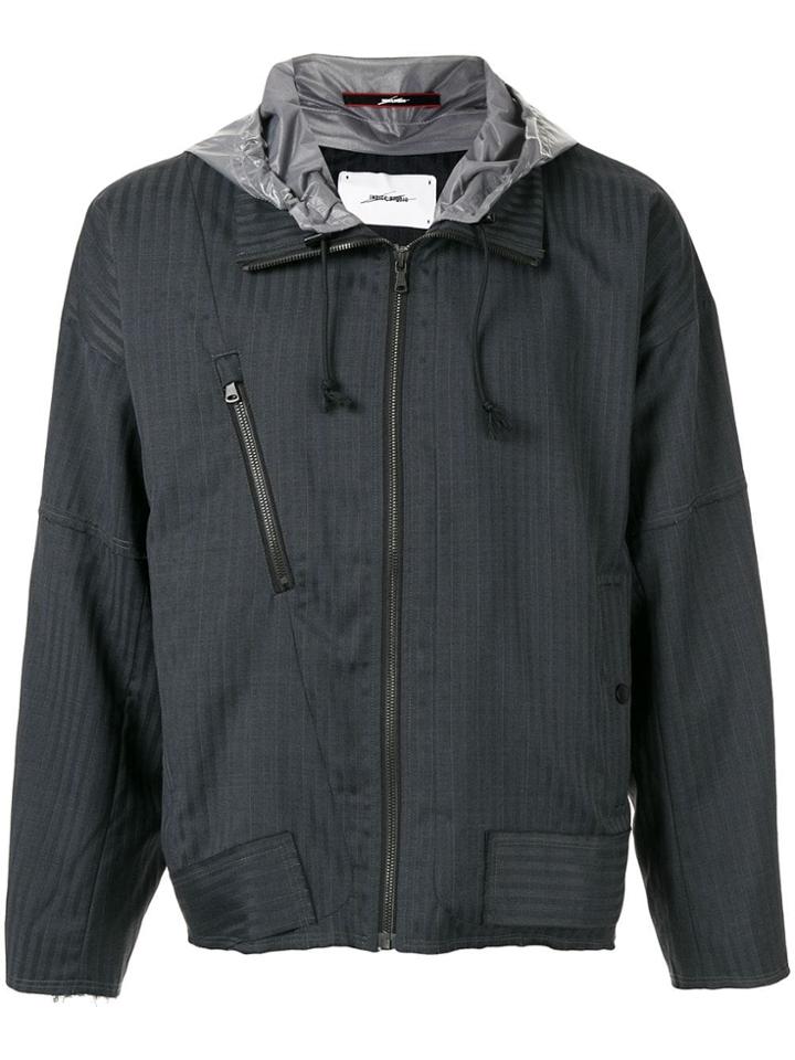Indice Studio Contrast Hood Jacket - Grey
