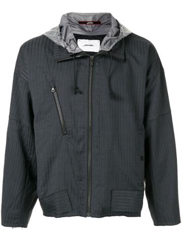 Indice Studio Contrast Hood Jacket - Grey