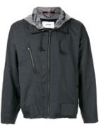 Indice Studio Contrast Hood Jacket - Grey