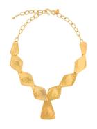 Susan Caplan Vintage 1990s Kenneth Jay Lane Necklace - Gold