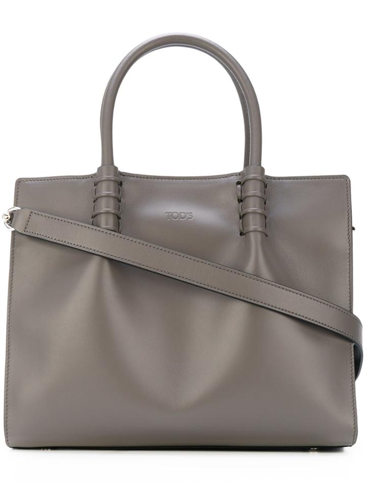 Tod's Mini Tote Bag - Grey