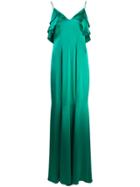 Zac Zac Posen Layered Ruffle Dress - Green