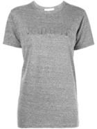 Rodarte Metallic Print T-shirt - Grey