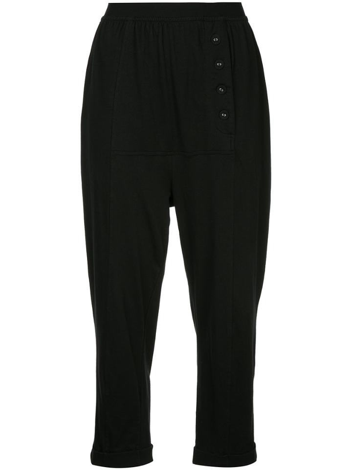Taylor Knit Relief Trousers - Black