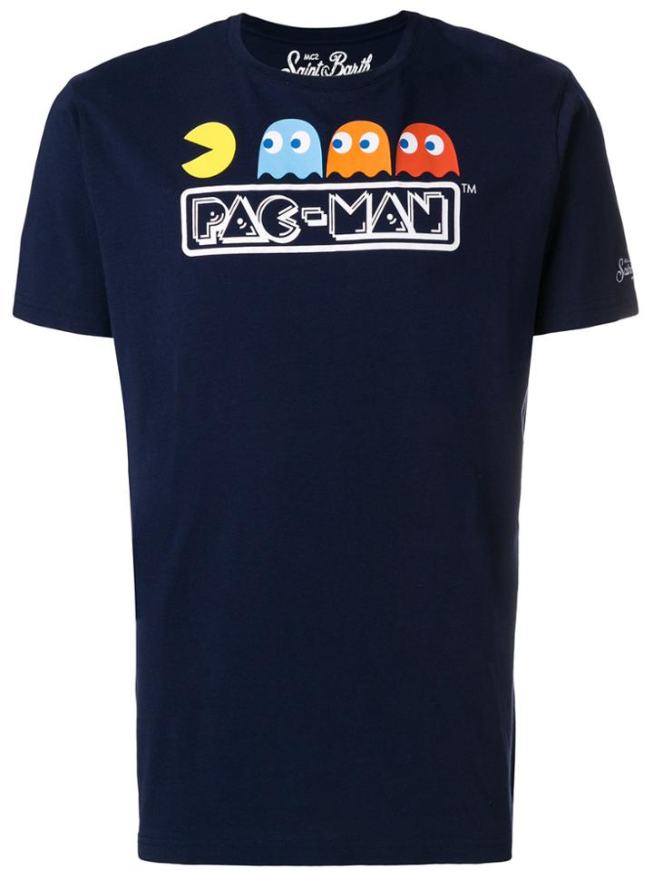 Mc2 Saint Barth Pac-man Print T-shirt - Blue