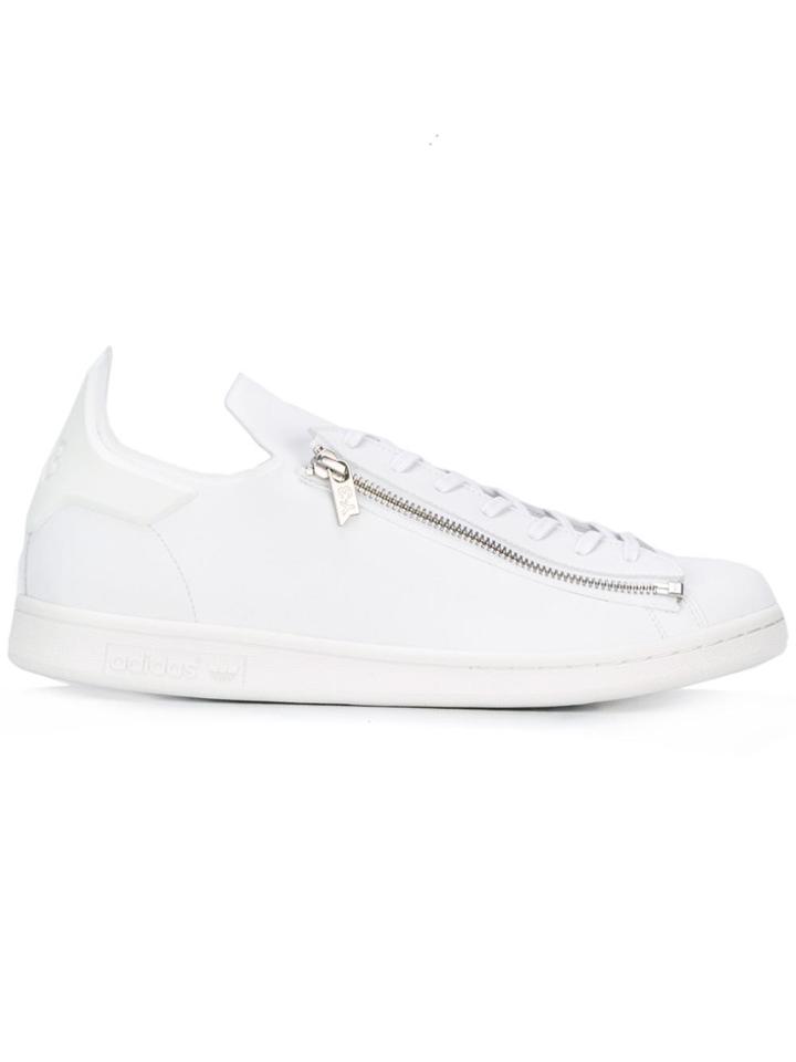 Y-3 Zipped Sneakers - White