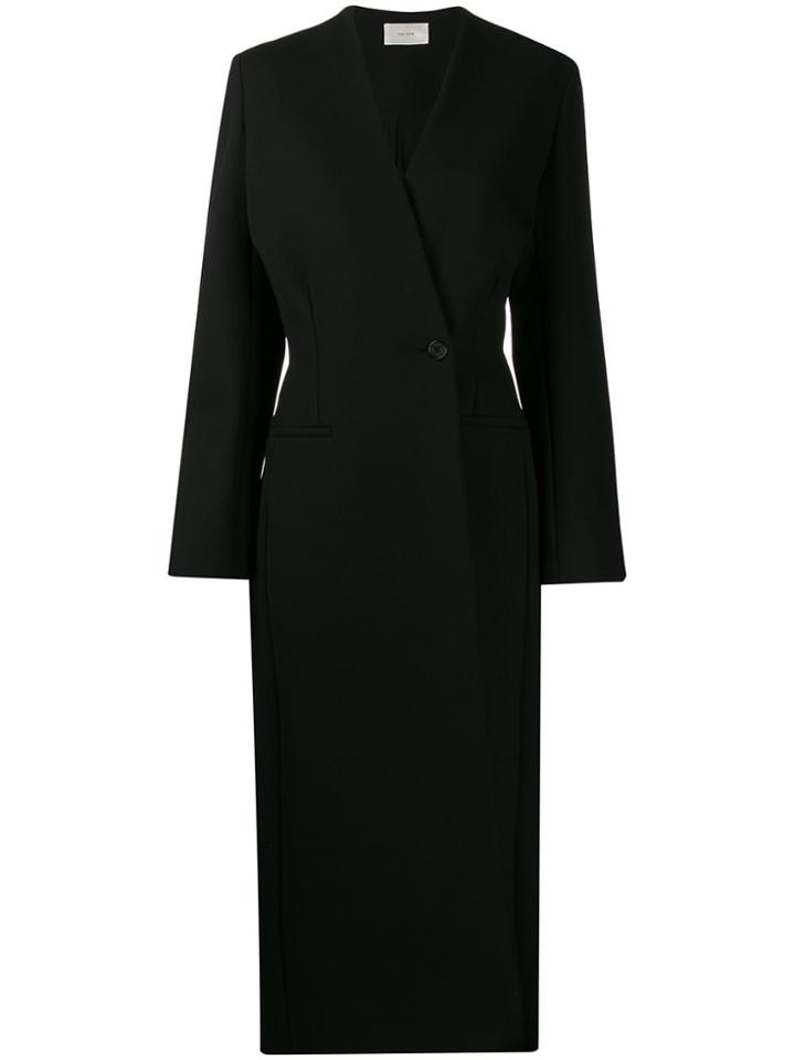 The Row Nadine Coat - Black