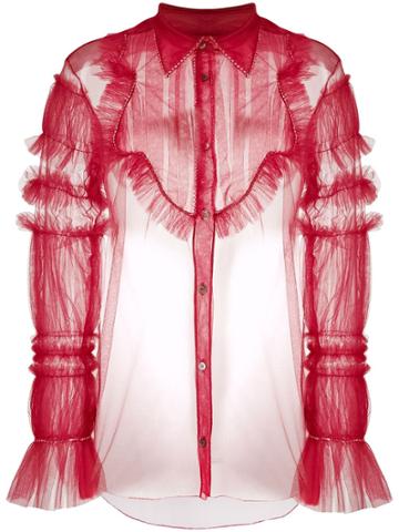 Victor & Rolf Western Shirt - Red