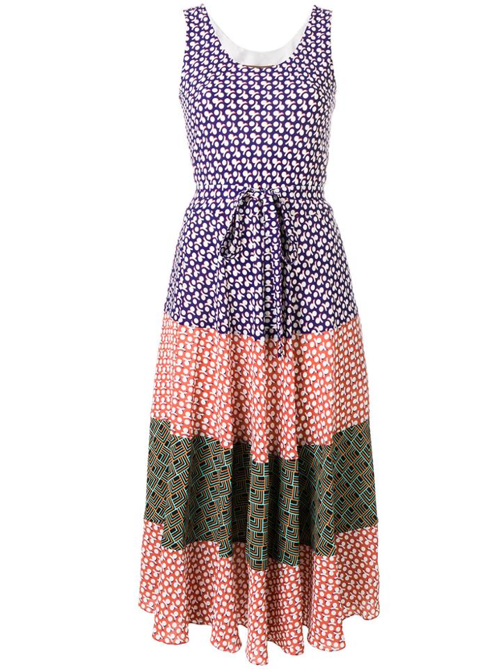 Duro Olowu Colourblock Printed Dress - Multicolour