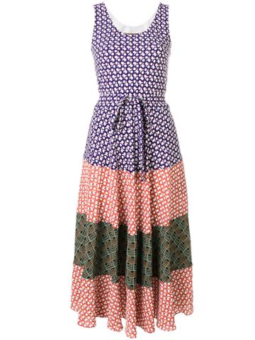 Duro Olowu Colourblock Printed Dress - Multicolour