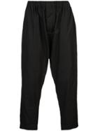 Casey Casey Cropped Trousers - Black