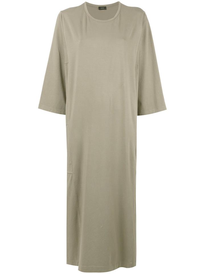 Joseph - Sun Dyed Dress - Women - Cotton/spandex/elastane - S, Grey, Cotton/spandex/elastane