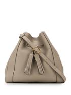 Mulberry Millie Drawstring Small Tote - Grey