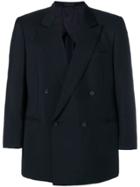 Burberry Vintage 1990's Boxy Blazer Jacket - Black