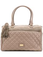Moschino Cheap & Chic Quilted Tote Bag - Brown
