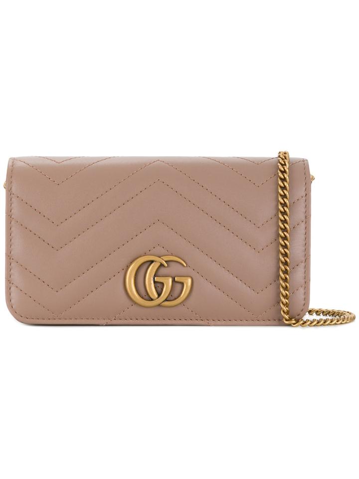 Gucci Gg Marmont Mini Bag - Nude & Neutrals
