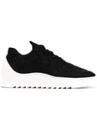 Filling Pieces Heel Cap Basic Low Top Sneakers - Black