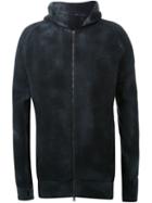 Avant Toi Thumb Hole Hoodie, Men's, Size: Xl, Blue, Cotton/linen/flax