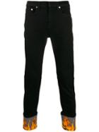Neil Barrett Flame Jeans - Black