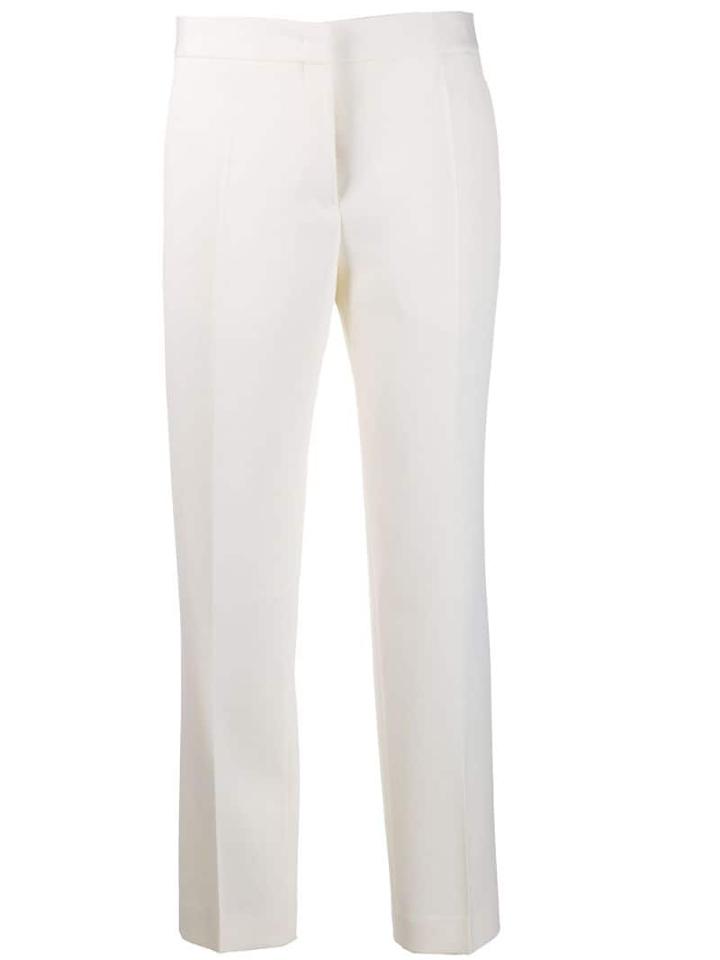 Jil Sander High-rise Cigarette Trousers - White