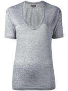 Isabel Marant Maree T-shirt, Women's, Size: Xs, Grey, Linen/flax