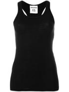 Semicouture Fitted Tank Top - Black