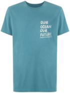 Osklen Vintage Our Ocean Our Future Print T-shirt - Blue