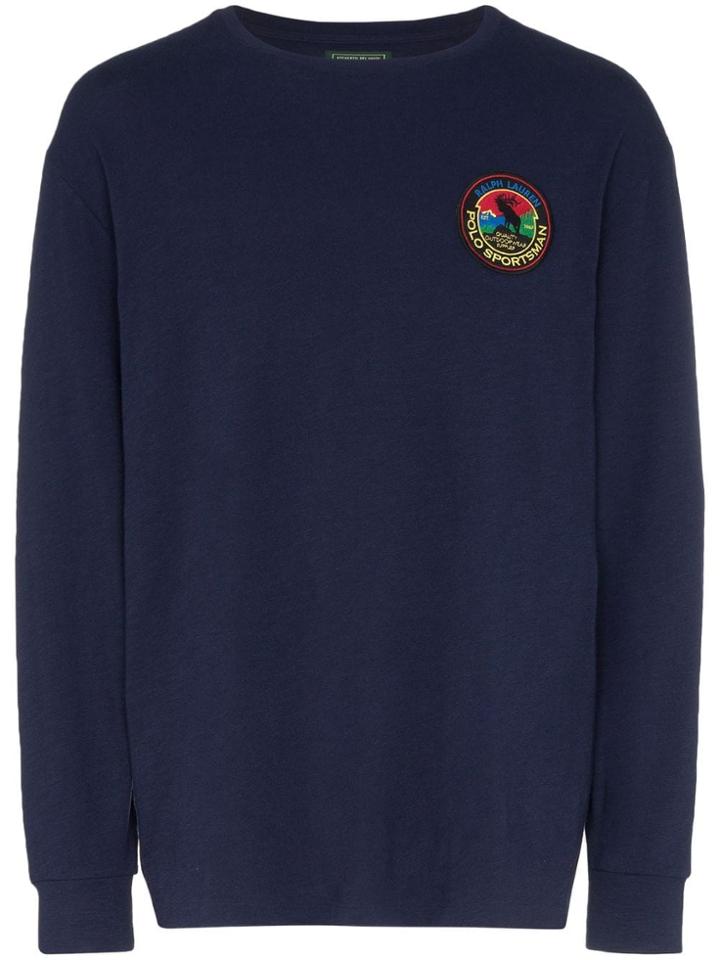 Polo Ralph Lauren Logo Crest Jumper - Blue