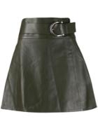 Dodo Bar Or Belted Mini Skirt - Green