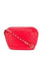 Yves Saint Laurent Pre-owned 1970's Diamond Quilted Shoulder Bag - Red