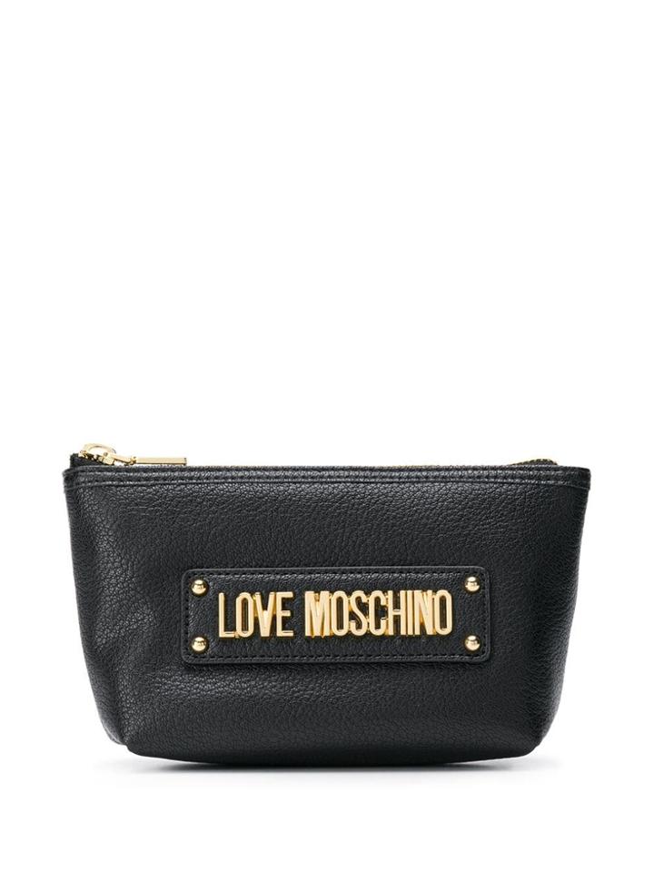 Love Moschino Black Logo Purse