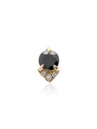 Lizzie Mandler Fine Jewelry Spike Stud Black Diamond And Diamond 18k