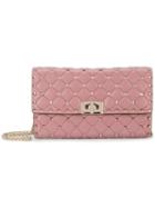 Valentino - Rockstud Cross Body Bag - Women - Leather/metal - One Size, Pink/purple, Leather/metal
