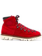 Bally Chack Hiking Boots - Red