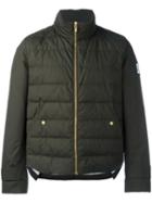 Moncler Gamme Bleu Quilted Jacket, Men's, Size: 4, Green, Cotton/cupro/polyamide/goose Down