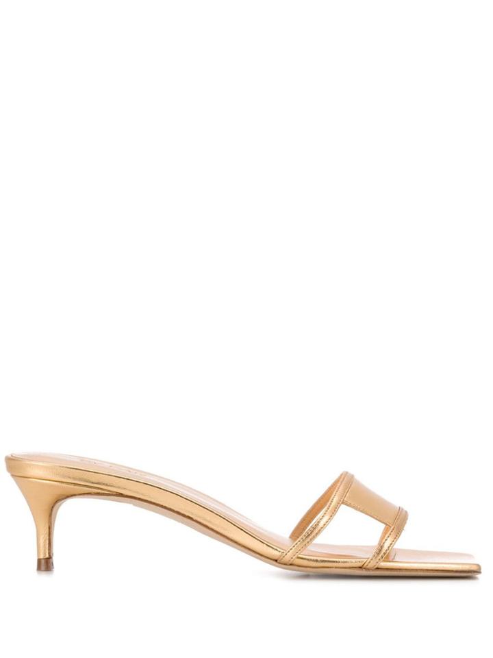 By Far Virgo Sandals - Gold