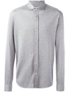Brunello Cucinelli Button Down Shirt, Men's, Size: Xl, Grey, Cotton