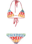 Missoni Mare All-over Logo Bikini - White