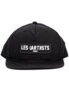 Les (art)ists Logo Patch Cap, Women's, Black, Cotton