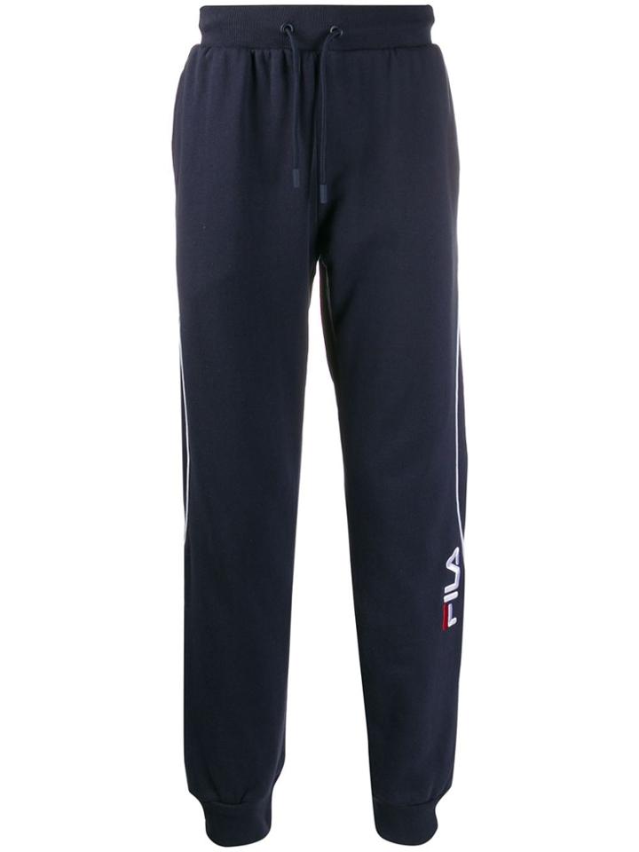 Fila Contrast Piped Track Pants - Blue