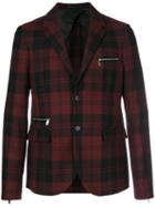 Valentino - Tartan Jacket - Men - Cupro/wool - 50, Black, Cupro/wool