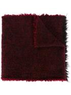 Faliero Sarti Classic Scarf, Men's, Red, Polyamide/cashmere/virgin Wool