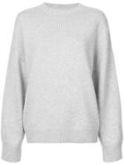 Beau Souci Crew Neck Jumper - Grey