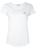 Maison Labiche Heart Dagger T-shirt, Women's, Size: Small, White, Cotton